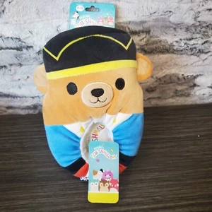 Squishmallows Ciabatte Natalizie Barone lo Schiaccianoci Orsacchiotto Bambini Taglia 11-12 - Foto 1 di 4