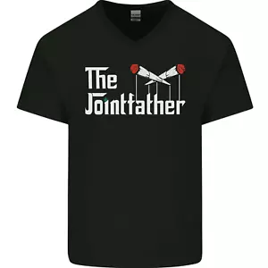 La Olla Padre Divertido Hierba Drogas Cannabis Hombre Cuello Camiseta Algodón - Imagen 1 de 37