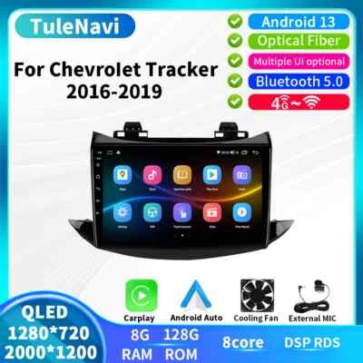 For Chevrolet Tracker Trax Car Radio GPS Navi Multimedia Video Player 2016-19 4G - Bild 1 von 4