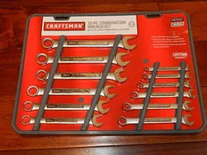 Craftsman 12pc Metric 7mm - 18mm 12pt Combination Wrench Set BRAND NEW - Picture 1 of 1