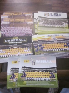 33 fotos emitidas por el equipo de béisbol LSU 1993-2017 '93 RETROCEDER EL RELOJ vs TULANE - Imagen 1 de 2