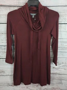 Vestido túnica Market Spruce MP púrpura con cordón capucha cuello atletismo manga larga - Imagen 1 de 8