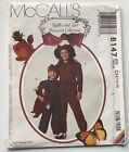 Mccall?S 6147 - Uncut Blouse, Pants, Hat Sewing Pattern - Girl 7 8 10, & Doll