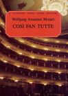 Cosi Fan Tutte K. 588 Vocal Score Mozart Piano Vocal Sheet Music New 050337770