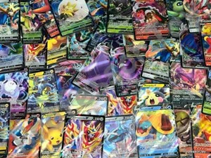 Pokémon Carte Valeur Faisceaux Avec Holos / Rares & V Ultra Seulement :0 TCG - Picture 1 of 2