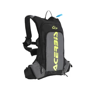 ACERBIS X STORM LOGO HYDRATION BACK PACK GREY YELLOW DRINK CAMEL BAG ENDURO MX - Picture 1 of 8