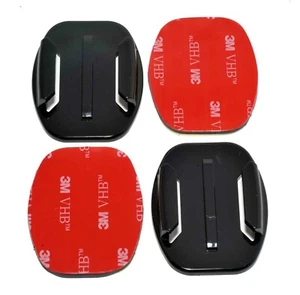 2 x Flat Surface Mounts with 3M Adhesive Pads Compatible with GoPro Camera - Picture 1 of 2
