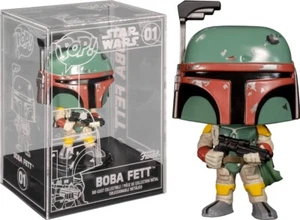 Funko POP Vinyl Star Wars BOBA FETT Die Cast Common Non Chase Exclusive #01 - Picture 1 of 3
