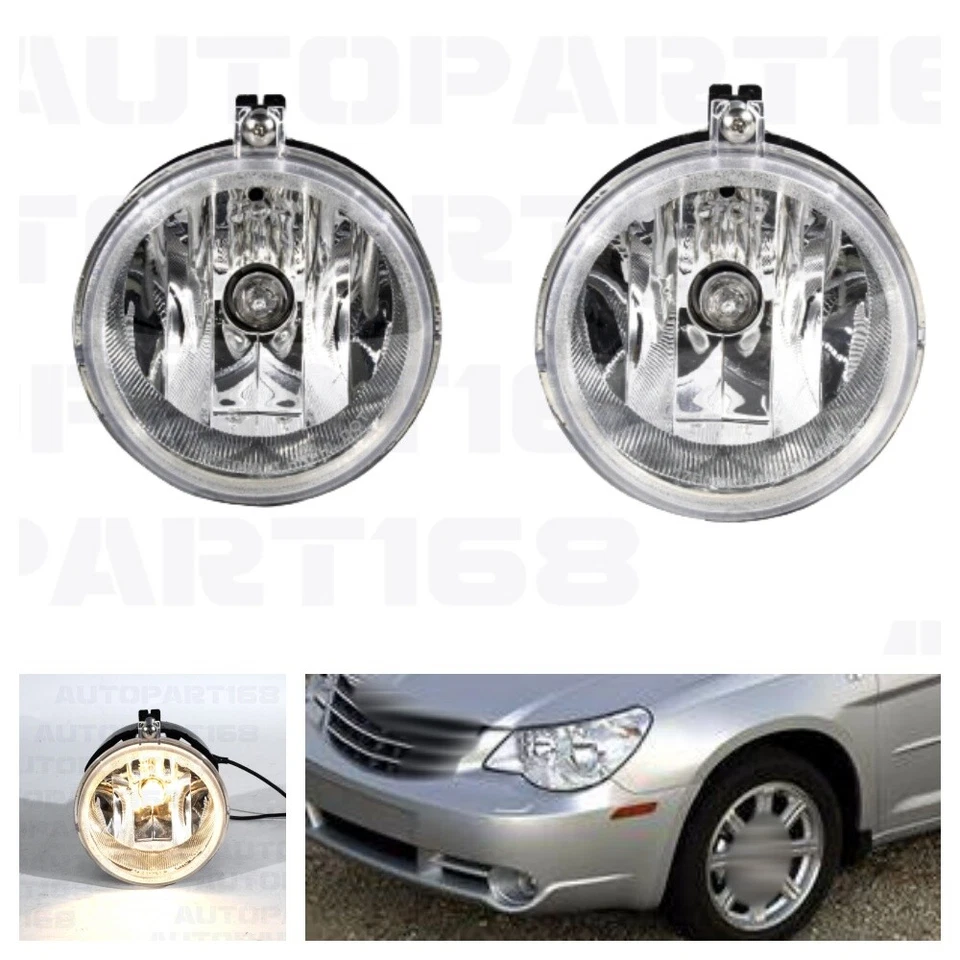 For Chrysler Sebring /Town & Country  Left&Right Halogen Fog Light Lamp Foto 1 de 4