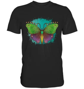 Bunter Schmetterling T-Shirt - Bild 1 von 6