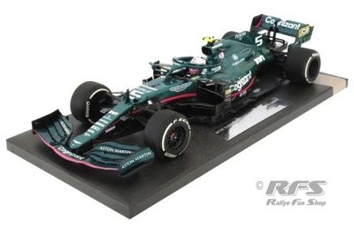 Aston Martin AMR21 Sebastian Vettel Formel 1 Monaco 2021 1:18 Minichamps - Bild 1 von 2