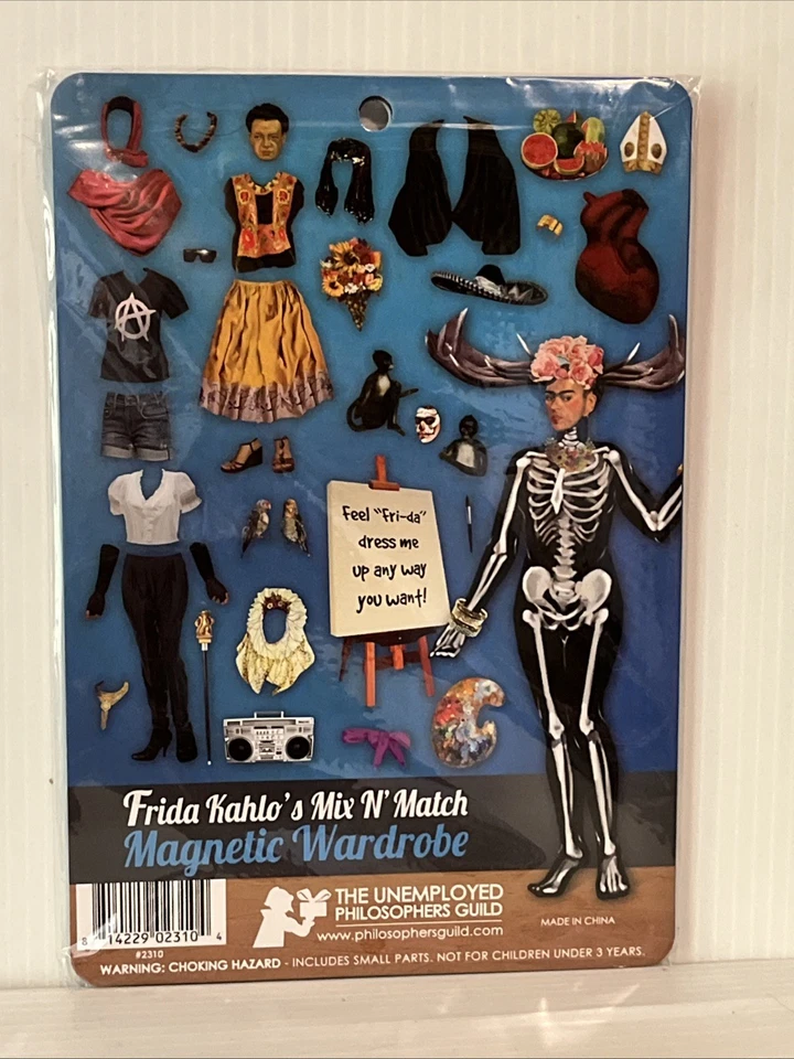 Juego de armario magnético Frida Kahlo’s Mix N’ Match 2022. Foto 1 de 1