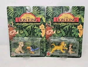 Disney Il Re Leone Figure da Collezione Simba Timon Nala Zazu Figure Set - Foto 1 di 8