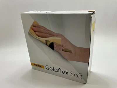 Almohadilla de lijado suave Mirka 23-145-800 Goldflex 4-1/2" X 5-1/2" 800 grano (200/rollo) Foto 1 de 4