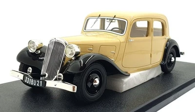 Cult 1/18 Scale Resin CML108-1 - 1935 Citroen Traction Avant 7cv - Beige/Black - Image 1 of 4