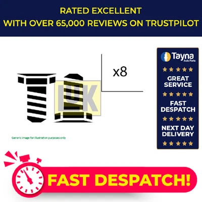 Pernos de volante DMF para MERCEDES CLA180 C117, X117 1.6 13 a 19 M270.910 LuK Nuevo Foto 1 de 4