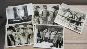 Lot 5 photos Argentiques, ancienne, film ,western  ,à identifier , 25X20cm .(2). - Picture 1 of 7