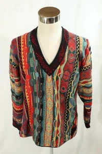 COOGI 100% Cashmere 3D Knit Sweater 24I0113 Size M - Picture 1 of 8