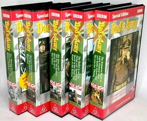 Dads Army BBC Time Life Series Set 5 x VHS Video Tapes Rated G - Good Condition. - Bild 1 von 5
