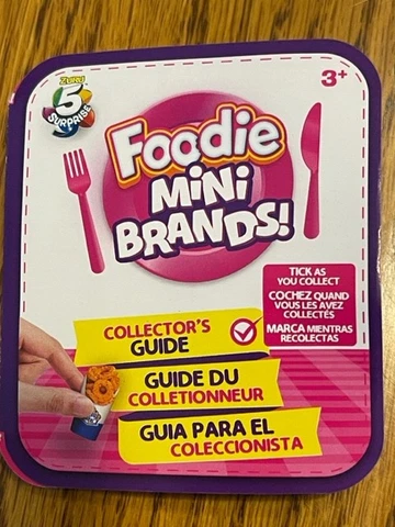 Foodie Mini Brands ZURU NEW RELEASE 5 Surprise Combined Shipping Cover