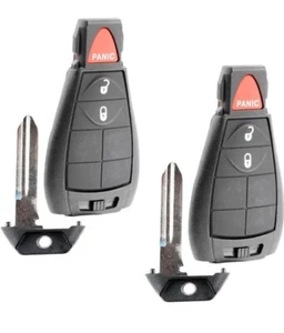 3-Button Fobik Key Fits 2008-2016 Jeep Chrysler /PN: 56046733AE / IYZ-C01C - Picture 1 of 1