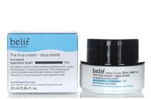 Crema hidratante en gel de baño NAPIERS Belif The True Cream AQUA BOMB .84 OZ 25 ML - Imagen 1 de 24