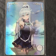 Aqua - Kono Subarashii - Waifu Card  - Goddess Story TCG Super Rare SR Anime