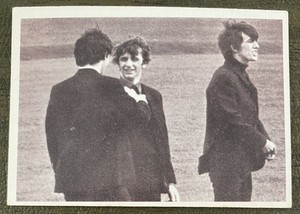 1964 Topps The Beatles Movie “A Hard Days Night” #27 seems breezy