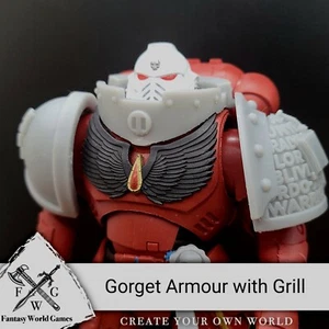 Figuras de acción McFarlane Space Marine Custom Gorget Armour con parrilla Wargear  - Imagen 1 de 10