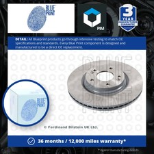 2x Brake Discs Pair Vented fits KIA CEED Front 1.0 1.4 1.6 1.6D 2018 on G3LC Set