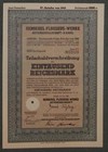 Henschel Flugzeug-Werke Aktiengesellschaft 4 % Anleihe 1943 Serie 06 1000 RM
