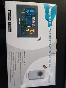 Estación Meteorológica Roaprobe Pantalla LCD Colorida con Sensor Exterior - Imagen 1 de 1