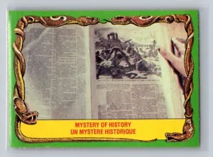 MYSTERY OF HISTORY 1981 O-Pee-Chee Raiders of the Lost Ark #19 C1 - Picture 1 of 2