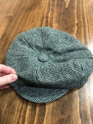 VTG Rosollino Milano United Hatters Cap & Millinery Union Newsboy Cap Sz 7 1/8 - Image 1 of 4