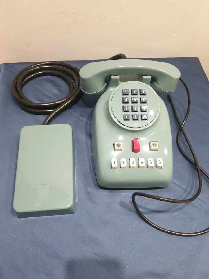 Telefono SAFNAT MILANO Marcello Nizzoli Made In Italy NUOVO Conservato Vintage - Immagine 1 di 4