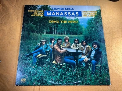 V5-48 MANASSAS Down The Road - 1973 - ATLANTIC SD 7250 - RECORD - SOUTHERN ROCK Foto 1 de 4