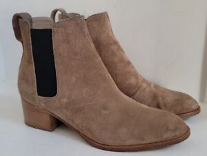 Rag & Bone Chelsea Ankle Boot Size 39.5 Suede Brown $395 - women's US 9.5