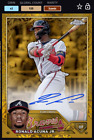 Topps Bunt Digital Ronald Acuna Jr??Gilded 23 Signature Iconic??Limited 125Cc
