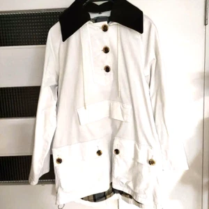 Barbour X Alexa Chung Constance Jacket in Off White SIZE S WOMENS SHIBUYA JP - Picture 1 of 6