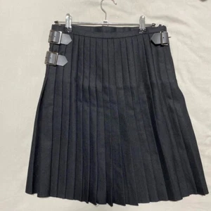 Vivienne Westwood Knee-length wrap Pleated skirt Black Women Size 1 USED - Picture 1 of 4
