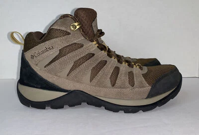 Columbia Marrón Senderismo Zapatos Botas Talla 8 Para Hombre Mochilero Camping Usado Foto 1 de 4