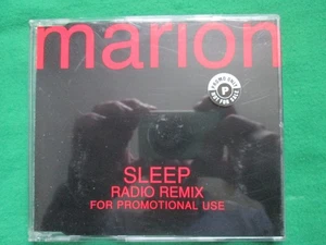 MARION - SLEEP - RADIO REMIX - CD PROMO - Imagen 1 de 2