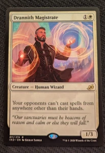 MTG Drannith Magistrate Ikoria: Lair of Behemoths Regular Rare NM/M Pack Fresh - Picture 1 of 2