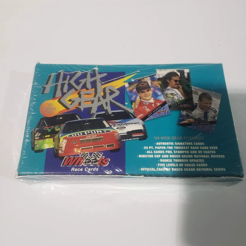 1994 Wheels High Gear Series 1 Racing Cards Box - Image 1 of 2