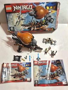 COMPLETO Lego Ninjago: Raid Zeppelin: 70603 Scatola Istruzioni Ritirato Raro CIB - Foto 1 di 15