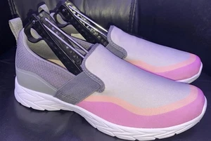Vionic mehrfarbiges Mesh-Gewebe mit weißer Gummisohle Slipper Turnschuhe Größe 6,5 - Bild 1 von 9