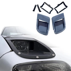 Carcasas de faros (NA) de fibra de carbono ModeloDrive JSPE para Miata Mazda 90-96 mod - Imagen 1 de 21