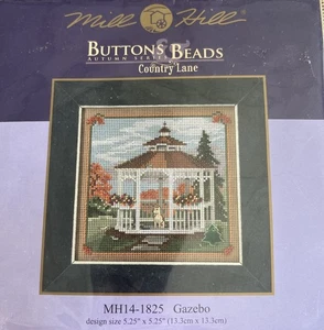 Mill Hill Buttons Beads Country Lane Kit: Gazebo MH14-1825 DISCONTINUED BUTTON - Picture 1 of 4