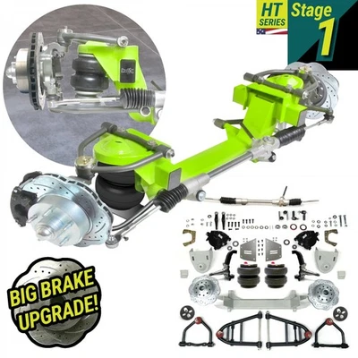 49-64 Studebaker Car Mustang II IFS Air Ride Stock 5x4,75 Manual LHD Rack Foto 1 de 4