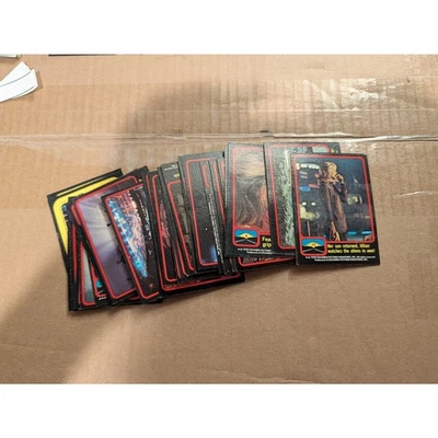 Lote de tarjetas/pegatinas Encuentros Cercanos del Tercer Tipo 🛸 Vintage 1977 Foto 1 de 4